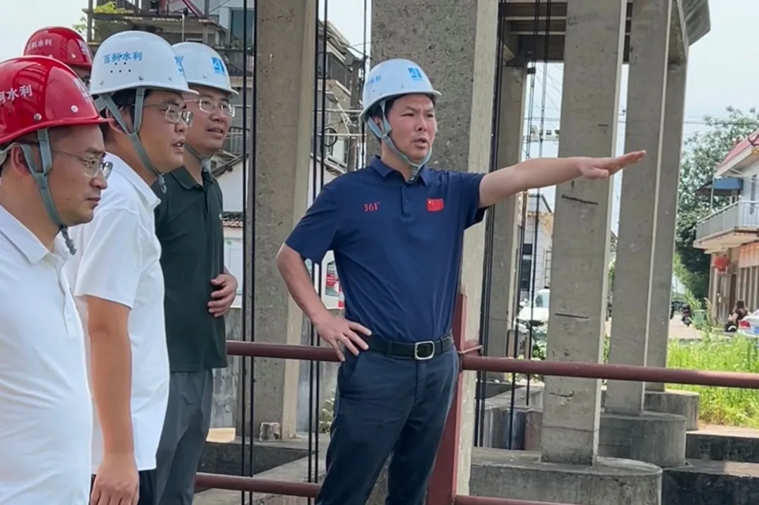 姜賽嬌帶隊赴湘潭市水利局對接洽談并督導項目防汛工作